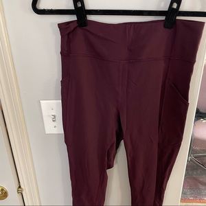 Lululemon Invigorate High Rise Leggings 25” size 10